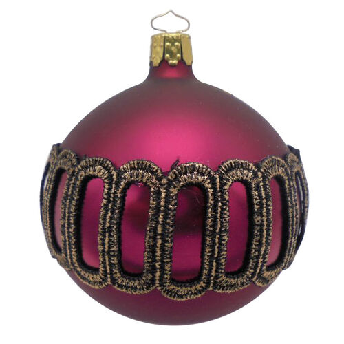 Ballantynes Bright Electic Amba 8 cm Ball Matt